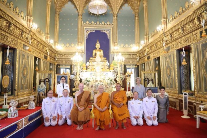 ถวายพระไตรปิฎกสัชฌายะ ณ วัดราชบพิธสถิตมหาสีมาราม